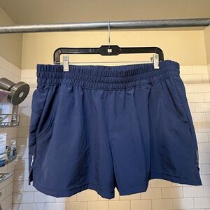 Women's Navy Blue Shorts